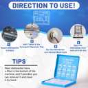 24 Pack BUBCLEAN Dishwasher CleanerDeodorizer Tablets, Deep Cleaning Descaler for Dishwasher, Natural Odor, Limescale, Grease, Calcium  Smell Remover, Septic Safe with Lemon Scent - 12 Month Supply