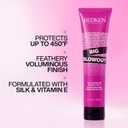 Redken Big Blowout Heat Protectant Gel - Provides All-Over Volume & Movement, Hair Shine & Frizz Control, Blowdry Gel For All Hair Types