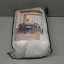 Pinch Pleated Linen Curtains 96 Inches Long for Living Room 2 Panel Set Cream Ivory Light Filtering Pinch Pleat Hooks Rings Back Tab Neutral Boho Farmhouse 96 Inch Curtain Drapes for Bedroom Window (Natural)