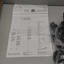 4 Layer Corner Shower Caddy, Stainless Steel ​Constant Tension Pole Shower Organizer, Adjustable Corner Shower Shelf, Rustproof 3.3 to 9.8 ft