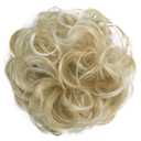 CAISHA Messy Scrunchie Bun Voluminous Wavy Hairpiece Heat-resistant Synthetic Fibres Blond Mix G30A