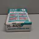 6 Pack Vacuum Storage Bags with Hand Pump, 80% Space Saver Vacuum Seal Storage Bags for Clothing, Travel Lugggage, Blankets, Comforters