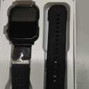 BRHE Smart Watches for Women Men (Answer/Make Calls), 1.89" Smartwatch for iOS/Android Phones，Waterproof Fitness Tracker with Heart Rate/Blood Pressure/Sleep Monitor (2 Bands Included), Black