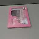 Lash Clusters Kit, DIY Cluster Eyelash Extensions 818mm,168pcs Fluffy D Curl Natural Lashes with Bond and Seal,Remover,TweezersNatural Fake Cat Eye Individual Manga Clusters 2-3-L