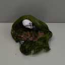 Child Light Sea Green Wig Girls Short Grass Green Side Part Wig Kids Wavy Curly Wigs Heat Resistant Synthetic Wigs with Cap