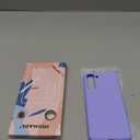 Liquid Silicone Case Compatible with Galaxy S21 5G, Gel Rubber Full Body Protection Shockproof Cover for Galaxy S21 5G 6.2 inch 2026 (Purple)