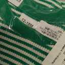 ZAXARRA Baby Christmas Sweatshirt Romper Striped Waffle Knit Jumpsuit Christmas Tree Embroidery Cute Boy Girl Holiday Outfit (Green)