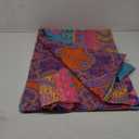 Pangzi Bohemian Retro Bedding Sheet Set,Boho -1 Fitted Sheet, 2 Pillow Cases - 4 Piece Twin