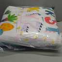 Baby Play Mat - Thicken 71x59 Inch Soft Foam Crawling Mat for Playpen & Floor, Non-Slip Waterproof Playmats for Infants & Toddlers, Portable Foldable & Machine Washable, Dinosaur & Letters