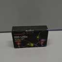 Minetom Color Changing Fairy String Lights - 33 ft 100 LED USB Silver Wire Lights with Remote and Timer, Starry Fairy Light for Bedroom Party Indoor Christmas Decoration, 16 Colors, Adapter Included