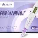 LH One Step Ovulation Test, Digital Fertility Testing System, Ovulation Test with Digital Results, 15 Digital Ovulation Tests, 1 Digital Fertility Tracker