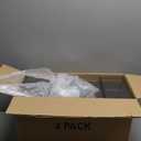 Makeup Organizer Storage with 16 Drawers, 4 Pcs Desktop Office Supplies, Desk Organizers, Clear Accessories, Dustproof Storage Drawer and for Make Up, Jewelry, Pen, Stationary