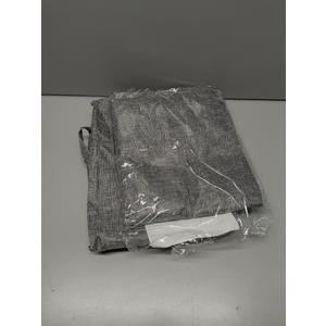 2Pack 105L Extra Large Storage Bags, Folding Moving Comforter Blanket Storage Bags Closet Organizers and Storage Containers for Clothes with Strong Handles&Zippers Clear Window for Bedding Pillow Grey