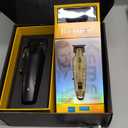 KEMEI Hair Clippers for Men, Professional Clipper and Trimmers Set, Cordless Zero Gap Trimmer for Men with LED Display, 11 Guide Combs (2293silvery+2296)