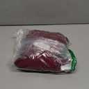 WAYMAKER Women's Sexy V Neck Spaghetti Strap Sleeveless Wrap Ruched Side Slit Bodycon Cocktail Party Wedding Guest Dress (Medium, Wine Red)