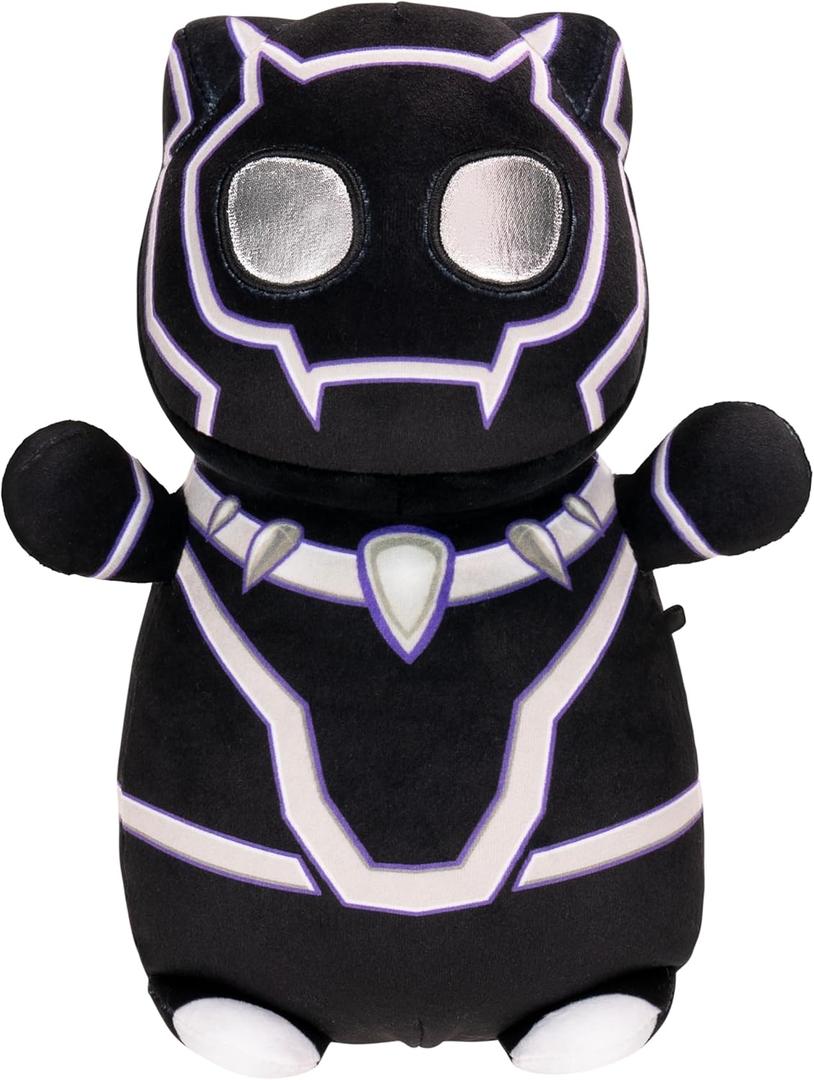 Squishmallows Original Marvel Spidey and His Amazing Friends 10in Black Panther HugMees – Ultrasoft Official Jazwares Plush (Medium-Sized)