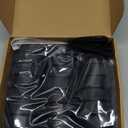 Wettarn 20 Pcs Foam Ice Hockey Pucks Indoor Knee Hockey Pucks with Mesh Bag for Kids Adults Practicing and Classic Training Official Regulation Diameter 3" (Black)