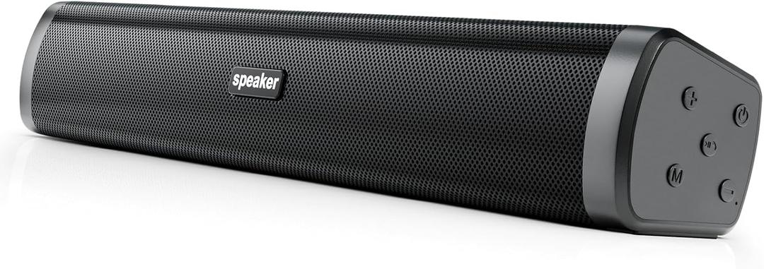 Dnil Portable Wireless Speaker Home Bluetooth Sound Bar Compatible with PC, Laptop, Smartphone