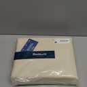 Bedsure King Size Sheets Set, Cooling Sheets for Hot Sleepers, Rayon Derived from Bamboo, Breathable & Soft, Deep Pocket Up to 16 Inches, Hotel Luxury Silky Bedding, Light Beige