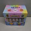 24 Colors Tie Dye Kit, Tie Dye Set for Kids, Pre-Filled Bottles, Non Toxic Permanent Fabric Dye Art Set, Easy DIY Fabric Art - Create Fun (24 Colors)