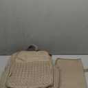 mommore Diaper Bag Small Diaper Backpack Stylish Baby Travel Backpacks with Insulated Pockets, Changing Pad, Stroller Straps (Large-27L, L-brown Taupe)