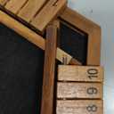 AMEROUS Upgraded 1-6 Players Shut The Box Dice Game, Wooden Board Table Math Game with 16 Dice for Kids Adults, Family Classroom Home Party or Pub