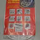 Hat Washer Cage for Washing Machine, Cap Washer with Mesh Bags Baseball Caps Cleaner/Cleaning Protector Cage (1 Pack White)