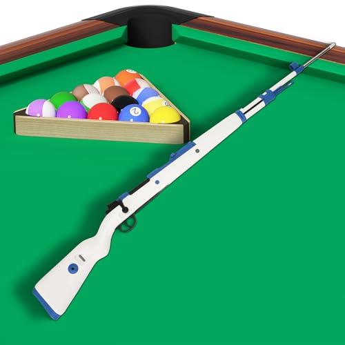 BeesMith Upgraded Billiards Gun, Pool Cue for Billiard Halls, Clubs and Bars, Automatic Pool for Beginners and Billiard Enthusiasts, DIY Bolt Action Pool Cue Rifle