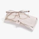 FONHCOO Blue Light Blocking Glasses Fashion Round TR90 Frame Transparent Eyewear Anti UV Computer Glasses for Women Men