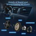 ECCPP A/C Compressor Clutch 2012-2014 for Chevrolet Equinox 2.4L AC Clutch
