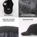 InnoBeta Anime Gifts Cap for Men, Adjustable Vintage Washed Cotton Embroidered Hat, Birthday Kawaii Gift for Anime Lovers (Gray)