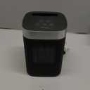 Small Portable Space Heater for Indoor Use  VOCRS 1500W PTC Electric Heater with Thermostat, Remote Control, 12H Timer, Eco and Fan Mode, Rapid and Safe Heating for Bedroom, Office