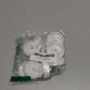 (8 Pack) Exact Replacement Dishwasher Dishrack Rollers and Studs - Lower Rack Wheel Kit Compatible with GE, Kenmore, and Hotpoint Dishwashers Part Number WD35X21038