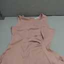 DRESSTELLS Cocktail Dresses for Women 2025 Semi Formal Wedding Guest Bridesmaid Aline Ruched Holiday Fit Flare Evening Party Dress Blush M