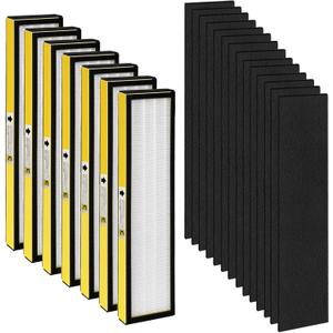 Flt5000 Filter C Compatible with Flt5000 AC5000, AC5000E Series AirPurifier
7+14 Flt5000 Filter is Combined by HEPA Activated Carbon Wool,Part#AC5000, AC5000E, AC5250PT, AC5350B, AC5350BCA, AirPurifier