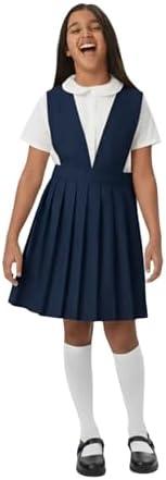 French Toast Girls' V-Neck Jumper, size L, Navy