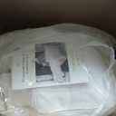 Bedsure Comforters Queen Size Duvet Insert, All Season Bed Comforter, Quilted Down Alternative Duvet, Box Stitched Comforter with Corner Tabs, Machine Washable, 88 x 88 Inches (White)