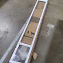 PetSafe Sliding Glass Pet Door - No-Cut DIY Install Doggy Door for Renters - Aluminum Frame - Adjustable Height 75 7/8" to 80 11/16" - Ideal for Medium Dogs Up to 40 lb - White