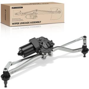 A-Premium Front Windshield Wiper Motor and Linkage Assembly Compatible with BMW E83 Series X3 2004-2010