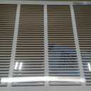 Fits 24x18 Duct Opening | Steel Return Air Grille by Handua | Vent Cover Grill for Sidewall and Ceiling | White | HVAC Cold Air Intake Grille | Outer Dimensions: 25.75"W X 19.75"