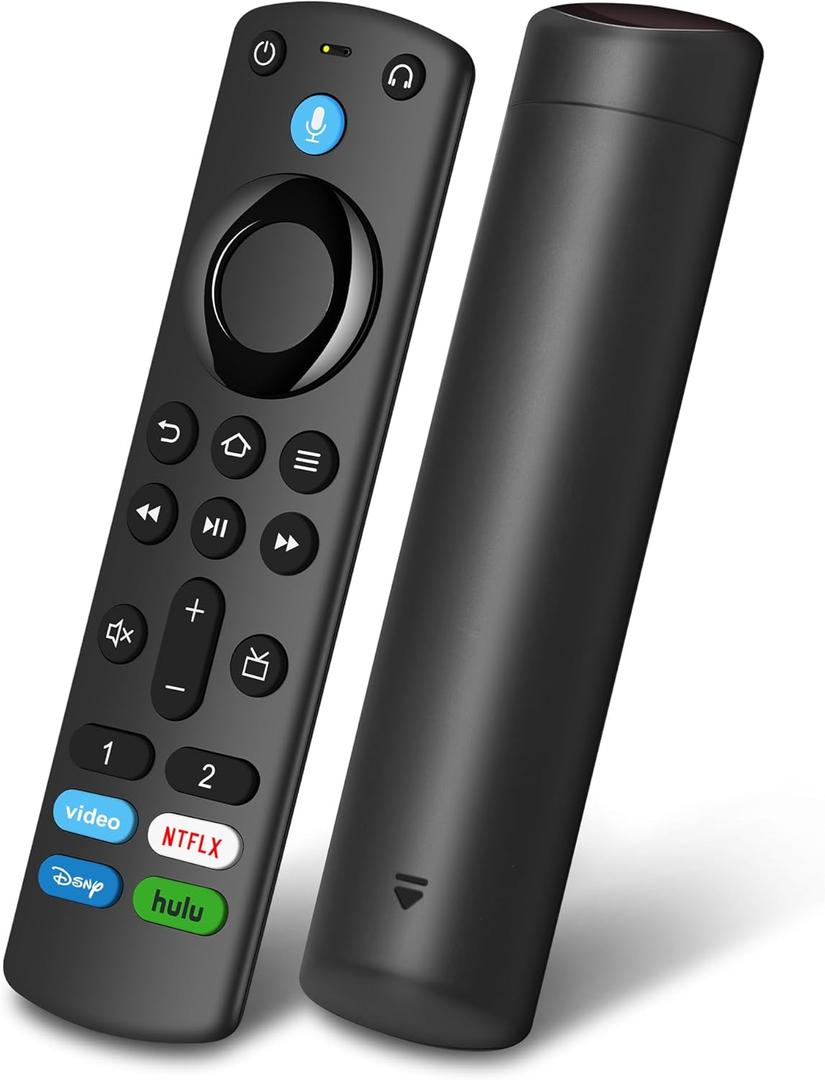 Remote Replacement Voice Control for Fir-Series, Compatible with Fir Smart TV Stick (2nd/3rd Gen)/Lite/HD/4K Max/4K/Cube, Fit for Hisense, TCL, Omni Series, Omni QLED Series, 4-Series