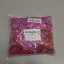 60 Pcs Valentines Day Heart Shaped Bead Necklace Bulk Bachelorette Pink Red Party Beads