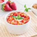 HIC Kitchen Souffle Ramekin, Fine Porcelain, For Baking Custards, Souffles, Condiments, And Desserts, 3-Ounce Capacity, Set of 5