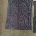 Joyreap 2-Piece Fluffy Faux Fur Sherpa Pillow Set Light Gray, Queen Size Luxury Tufted Pillow Shams Set