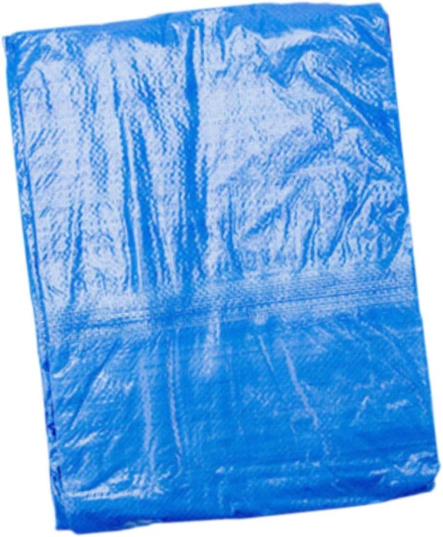 Pool Protective Film Waterproof Cloth Ground Blanket Rectangular Blue Swimming Pools Above Ground Mat Pool Blanket Cover Blue