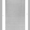 14" x 24" or 24" x 14" Cube Core Eggcrate Return Air Grille - Aluminum Rust Proof - HVAC Vent Duct Cover - White [Outer Dimensions: 15.75 x 25.75], 14 x 24 Duct Opening