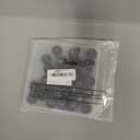 31 Pcs Golf Cleats Set with 30 Spikes Replacements and 1 Cleats Spanner for Shoes Metal Thread Screw 6 mm Dia Spike Tool Golf Accessories for Lawn Outdoor Cricket Shoe Player Lover (Grey)