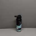 Under Armour 24Oz Stainless Steel Water Bottle, Insulated, Carabiner Easy Carry Hook, Leak Proof, Kids & Adults, All Sports, Gym (Breeze Blue/Black)