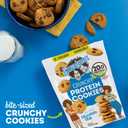 Lenny & Larry's The Complete Crunchy Cookie, Chocolate Chip, 6g Plant Protein, Vegan, Non-GMO, 1.25 Ounce Pouch (Pack of 12) (EXP 03/16/27)