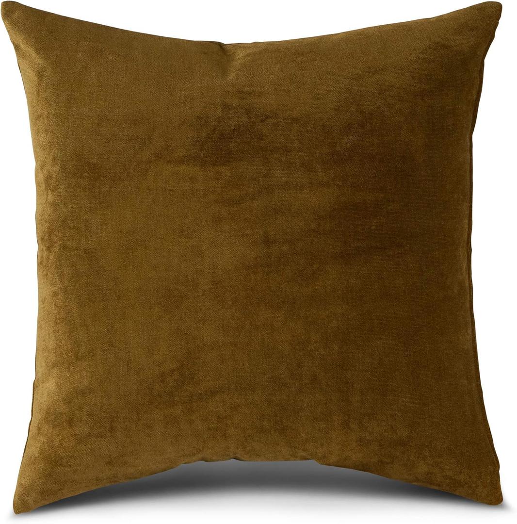 Greendale Home Fashions Juniper 24-inch Velvet Throw Pillow Cover
